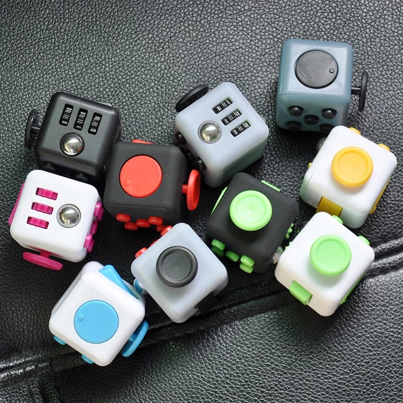 Galaxy Figet Toys Toy Cubes White Custom Logo Box Ball Anti Stress Adult Controller Pad Cans Mini Fidget Cube