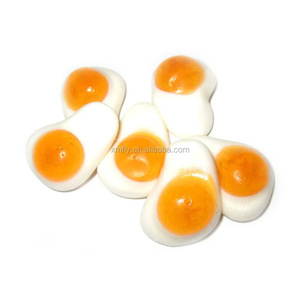 Doces de Goma em Forma de Ovo com Certificado HACCP/BRC, Sabor Frutado, Multicoloridos, 2g/unidade - Product Image 5