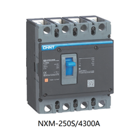 CHINT NXM série 2P 3P 4P 63A 125A 160A 250A 400A 630A 800A 1000A 1250a 1600a MCB MCCB disjoncteur électronique à boîtier moulé
