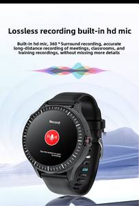 นาฬิกาอัจฉริยะสำหรับทุกเพศคุณภาพสูงหูฟังติดตามการนอนหลับติดตามสุขภาพโทร BT NFC กันน้ำ5-10วัน - Product Image 6