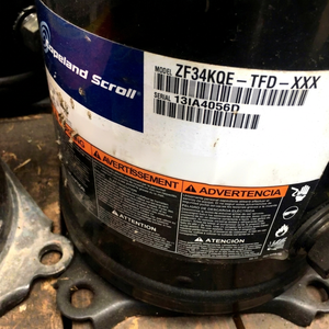Compresseur Scroll Copeland ZF34KQE-TFD-XXX Neuf pour Remplacement de Climatiseur USA - Product Image 1