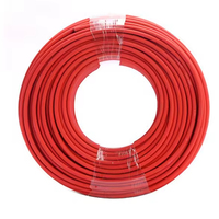 Pour fil solaire isolé XLPO approuvé 4MM-25MM câble d'alimentation en cuivre étamé pour câble PV isolé XLPO à énergie solaire cc