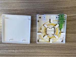 Wanbao kaynağı küçük <span class=keywords><strong>2</strong></span> çekirdekli Fiber optik kutu <span class=keywords><strong>2</strong></span> Port ile kapalı Fiber optik Terminal kutusu kapalı bilgi anahtarı soket paneli - Product Image 6