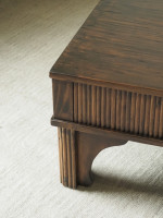 Table console en teck massif, design minimaliste, écologique, meubles de salon, meubles pour la maison, vente en gros commerciale