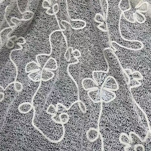 Dentelle en maille de nylon <span class=keywords><strong>suisse</strong></span> à sequins et à fleurs pour robe de mariée 2026 - Product Image 3