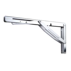 Prateleira dobrável de aço inoxidável, para parede, suporte de mesa, 550lbs, carga longa, braço de liberação, venda imperdível - Product Image 3