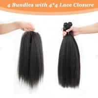 Ekstensi Rambut Sintetis Premium Kualitas Tinggi, Tekstur Alami, Tahan Lama, Lembut, Halus, Ringan, Model Yaki