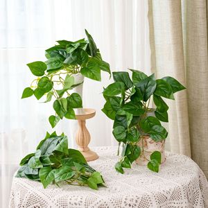 Plante Artificielle CallaFloral, Branche Unique en PVC Brillant, Décoration Intérieure, Couleur Verte MW16303 - Product Image 2