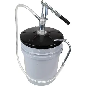 Hand Operated Grease Oil Bucket Pump Lever Action Drum Pump 20L