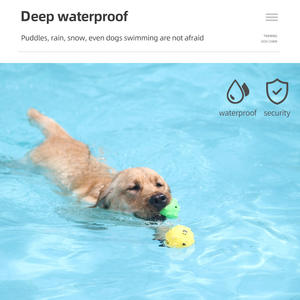 Новый обновленный IP67 водонепроницаемый пульт дистанционного управления для дрессировки собак ошейник с блокировкой экрана Электрический дрессировщик поведения домашних животных для 5-120 фунтов щенков - Product Image 5