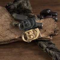 Ceinture formelle élégante en PU avec boucle en alliage durable, largeur 3,5 cm, longueur 120 cm, accessoire personnalisé