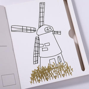 Ensemble de livres de peinture à l'aquarelle pour enfants avec logo personnalisé, dessin, graffiti, reliure spirale, cadeau - Product Image 2