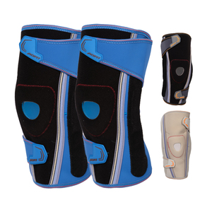 Attelle de soutien du genou réglable et flexible pour soulager la douleur des lésions du ménisque et protéger l'articulation du genou, avec protection rotulienne ouverte pour le sport - Product Image 1