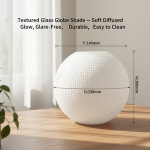 Factory Minimalist Chinese <strong>Victorian</strong> Asian Style Opal White Glass Hand-Blown Modern Indoor Eco-Friendly Polished Round <strong>Lampshade</strong> - Product Image 2