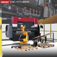 DELEM — contrôleur de frein à pression d53t 110T/3200 cnc, haute qualité, avec cellule robotique intelligente, livraison gratuite