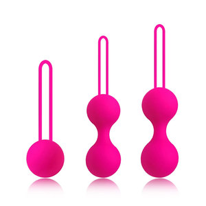 Boules vaginales intelligentes en silicone pour femmes, simulateur <span class=keywords><strong>de</strong></span> Kegel <span class=keywords><strong>Geisha</strong></span>, boules <span class=keywords><strong>de</strong></span> Ben Wa chinoises pour resserrement vaginal - Product Image 1