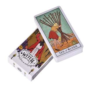 Oferta: Baraja de <span class=keywords><strong>Tarot</strong></span> de la Bruja Moderna, 78 Cartas, Papel Recubierto, Juego de Cartas de Oráculo, Cartas de <span class=keywords><strong>Tarot</strong></span> Románticas - Product Image 6