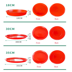 Nuovo piatto di plastica 40cm modello di attrezzature per l'allevamento di pollame per pollo <span class=keywords><strong>e</strong></span> anatra - Product Image 4