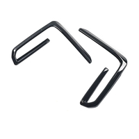 Autocollant de garniture de calandre de pare-chocs avant pour feux de brouillard et prise d'air - Décoration aérodynamique pour BMW X5 G05 2022 - Accessoire automobile