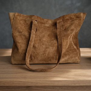 Pochette élégante en cuir véritable pour femme, fermeture éclair, imperméable, légère, durable, avec deux sangles bandoulière, prête pour les voyages, grande capacité - Product Image 4
