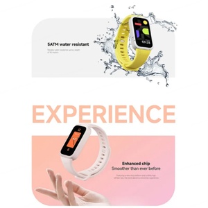 Bracelet intelligent Xiaomi Band 9 Active avec suivi du sommeil, rappel d'appels, surveillance de la fréquence cardiaque et fonctionnalité d'éclairage - Product Image 5