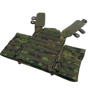 سترة تدريب تكتيكية قابلة للتعديل بنمط التمويه الغابي مع نظام MOLLE - Product Image 1