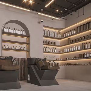 Mobiliario Moderno para Salón de Belleza, Diseño Personalizado Integral para Salón de Uñas, Decoración Minimalista para Barbería - Product Image 5