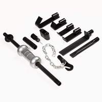 Kit de débosselage robuste 10 LBS, outil de réparation de carrosserie sans peinture, spécialisé pour l'élimination des bosses des portes et des pare-chocs
