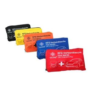 red cross CE & FDA professional supplier of German standard auto first aid kit