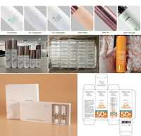 Flacons de voyage en PET 80ml/100ml/120ml/150ml, flacon de lotion pour le corps vide au toucher doux, luxe pour les cosmétiques