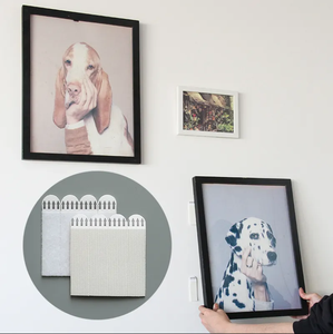 Strip gantung gambar tugas berat harga pabrik Poster perekat strip kait bersisi ganda bebas kerusakan - Product Image 1