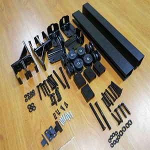 อุปกรณ์ประตูบานเลื่อนเหล็ก WEKIS สำหรับงานหนัก ทนทาน เหมาะสำหรับห้องนอน ห้องครัวกลางแจ้ง ห้องนั่งเล่น โกดัง ฟาร์ม ประตูเลื่อนเหนือศีรษะ - Product Image 6