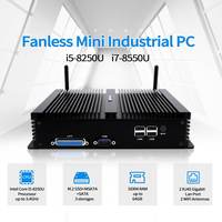 Mini PC de bureau sans ventilateur, Core i7, Windows 10, triple écran, 64 Go, HYSTOU, vente flash, prix bas
