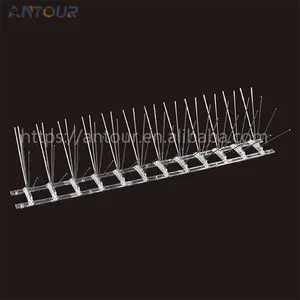 304 Roestvrijstalen 75 Spikes Passen Basisduivencontrolekit Aan Anti-Vogelbestrijdingspikes