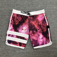 Shorts de bain camouflage pour homme, séchage rapide, cordon de serrage, taille mi-haute, décontractés, pour la natation et le surf, avec poches