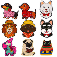 Broches mignonnes en émail souple pour sacs à dos, sacs à main et porte-documents, motifs chiens de dessin animé, accessoires de bijouterie pour femmes