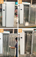 Congélateur rapide à air pulsé mobile et personnalisable de -40 degrés, 40 plateaux, pour fruits de mer et boulangerie