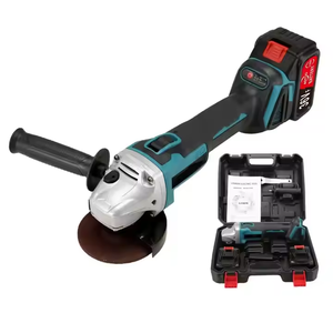 מטחנת זווית אלחוטית 21V ללא פחמים 100mm עם סוללת ליתיום, מכונת ליטוש וחיתוך חשמלית, מטחנות חשמליות - Product Image 1