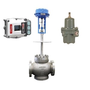 Vanne de régulation Flowserve Logix3200IQ avec actionneur pneumatique pour usage industriel - Product Image 3