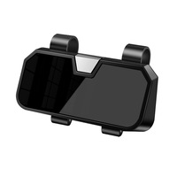 Étui à lunettes de voiture Modèle 005 en plastique, organisateur de lunettes de soleil pour véhicule, support de lunettes pour pare-soleil, boîte de rangement pour cartes et documents