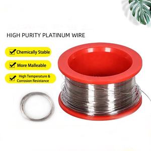 Alambre de platino Alambre de rodio de platino Termopar Alambre desnudo Tipo R S Tipo B Laboratorio de medición 0,3/0,4/0,5mm Negativo - Product Image 2