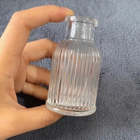 Ventes directes d'usine 50ml 100ml 200ml Bouteille de diffuseur de parfum Bouteille en verre d'huile bon marché