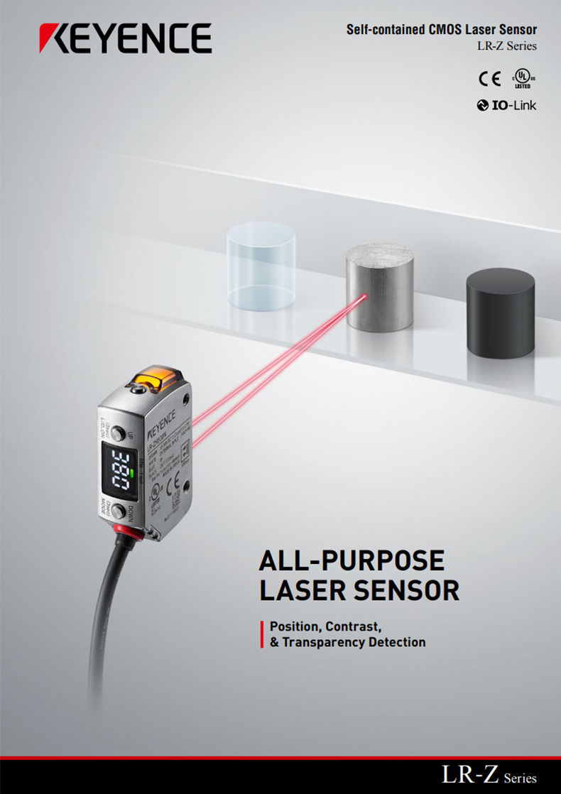 KEYENCE LR-ZB250AN - CMOS Laser Sensor for Automation