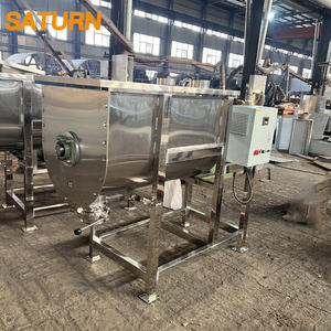 Mezcladora de Cinta Horizontal de Acero Inoxidable Personalizada, Mezcladora de Polvo de Grado Industrial con Servomotor, Certificación CE, 100-2000L - Product Image 6