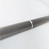 Élément filtrant de type bougie Deya SS Série L 10 pouces SS316L 5 µm Poudre frittée DOE pour l'éthanol