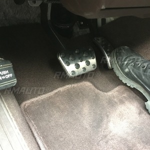 Couvre-pédales de voiture pour Toyota Camry Highlander Lexus ES RX, kit carrosserie, pédales d'accélérateur et de frein antidérapantes en acier inoxydable - Product Image 6