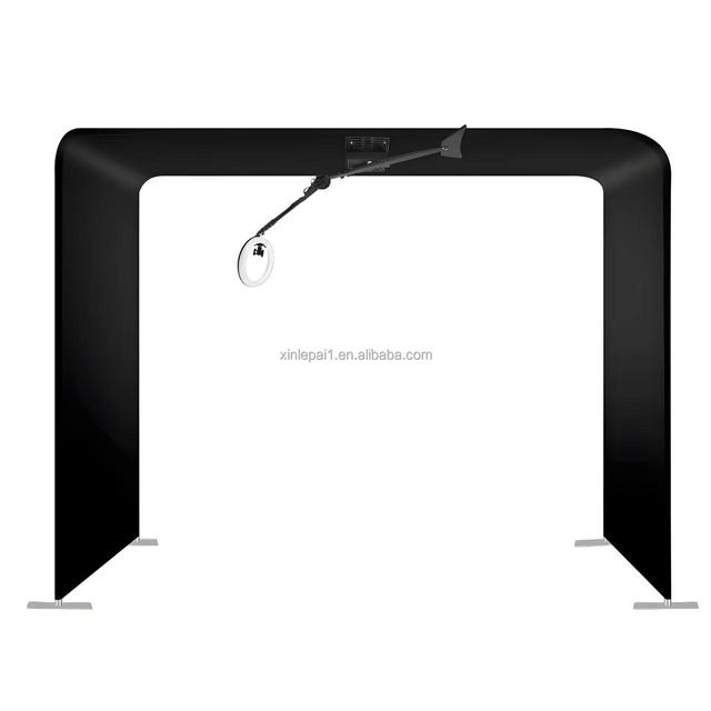 Overhead 360 Photo Booth | Spinning Top Camera Booth with Ring Light for Parties