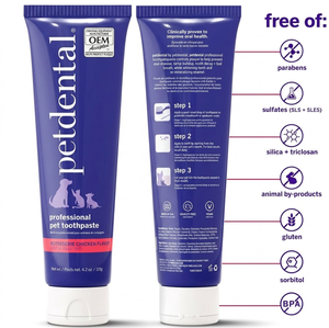 Dentifrice enzymatique pour chiens et chats, dentifrice enzymatique pour animaux de compagnie, nettoyage dentaire pour animaux de compagnie - Product Image 2