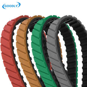 Desgaste personalizável resistente T10 610 borracha vermelha dente correia dentada para impressão lojas - Product Image 2