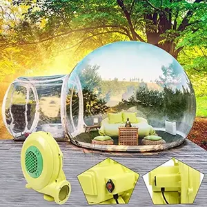 Садовая иглу огнестойкая сказочная беседка с прозрачными воздушными шарами, купольная палатка, роскошный надувной пузырь